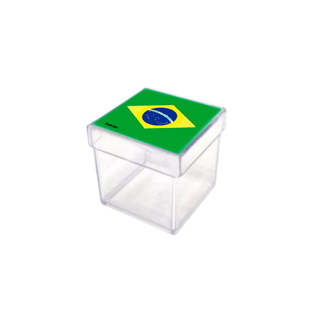 Adesivo Quadrado Festcolor Bandeira do Brasil c30-3-